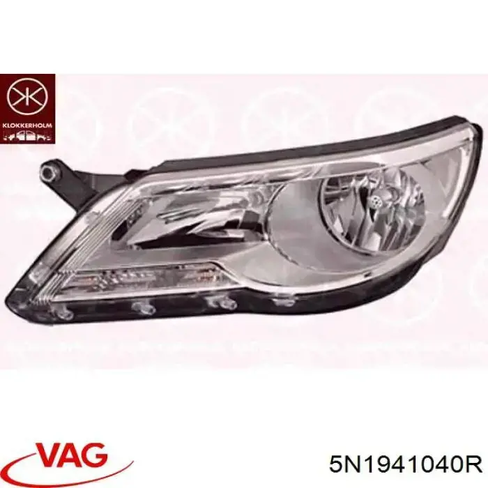 5N1941040R VAG luz direita