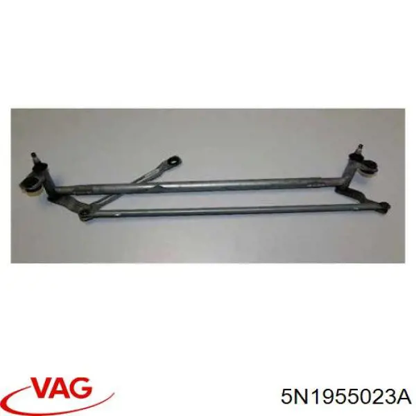 Trapézio de limpador pára-brisas para Volkswagen Tiguan (5N)