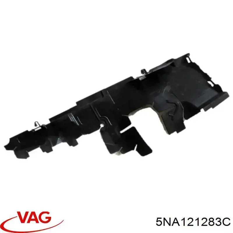 Воздуховод (дефлектор) радиатора левый VAG 5NA121283C цена, от 25.54 USD