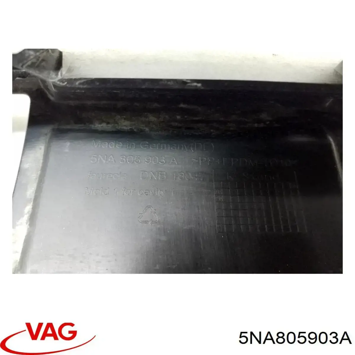 Купить 5NA805903A VAG Сплиттер переднего бампера