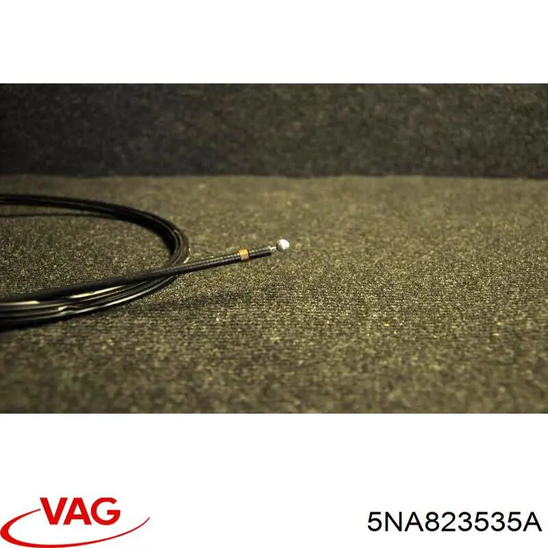 Купить 5NA823535A VAG Трос открывания капота задний