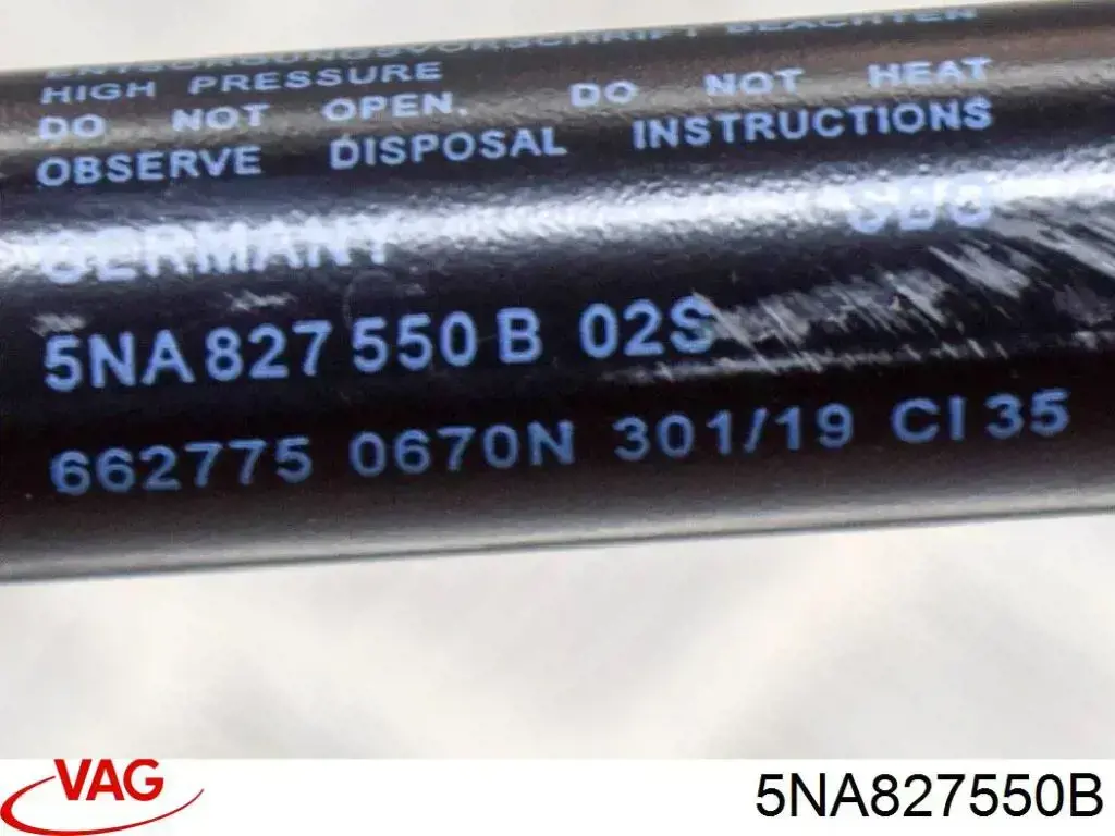 Купить 5NA827550B VAG Амортизатор двери багажника