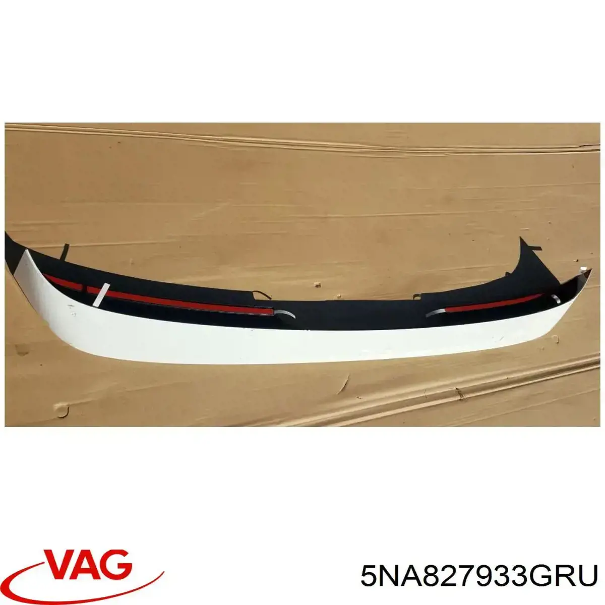 Спойлер 3/5-й, задней двери VAG 5NA827933GRU цена, от 194.36 USD