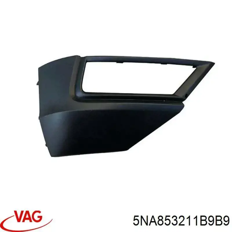 VG8102124 Prasco tampão (grelha das luzes de nevoeiro do pára-choque dianteiro esquerdo)
