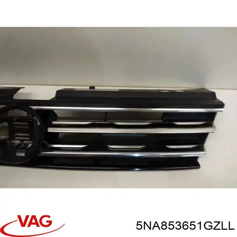 Решетка радиатора 5NA853651GZLL VAG