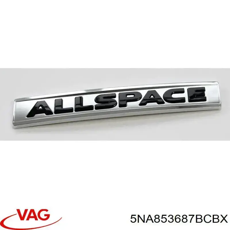Фирменный значок VAG 5NA853687BCBX цена, от 87.74 USD
