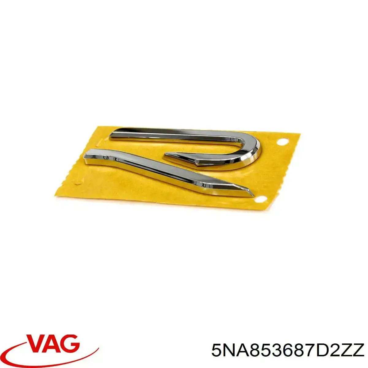 5NA853687D2ZZ VAG Фирменный значек на багажник