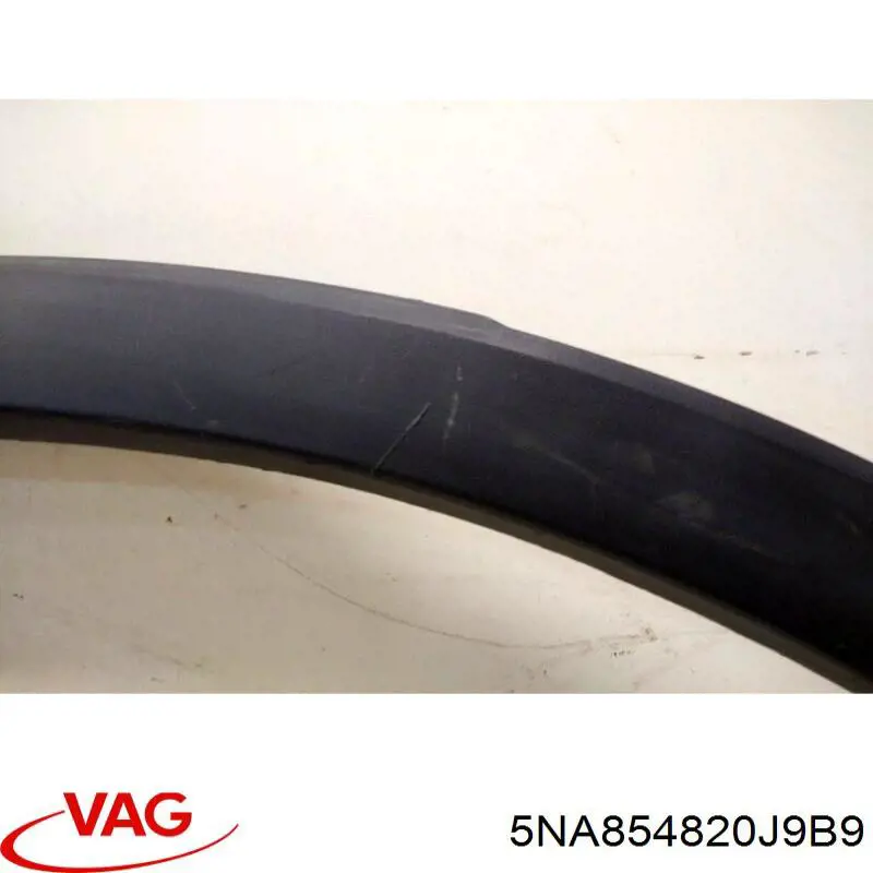 Молдинг арки колеса заднего, левый VAG 5NA854820J9B9 цена, от 25.42 USD