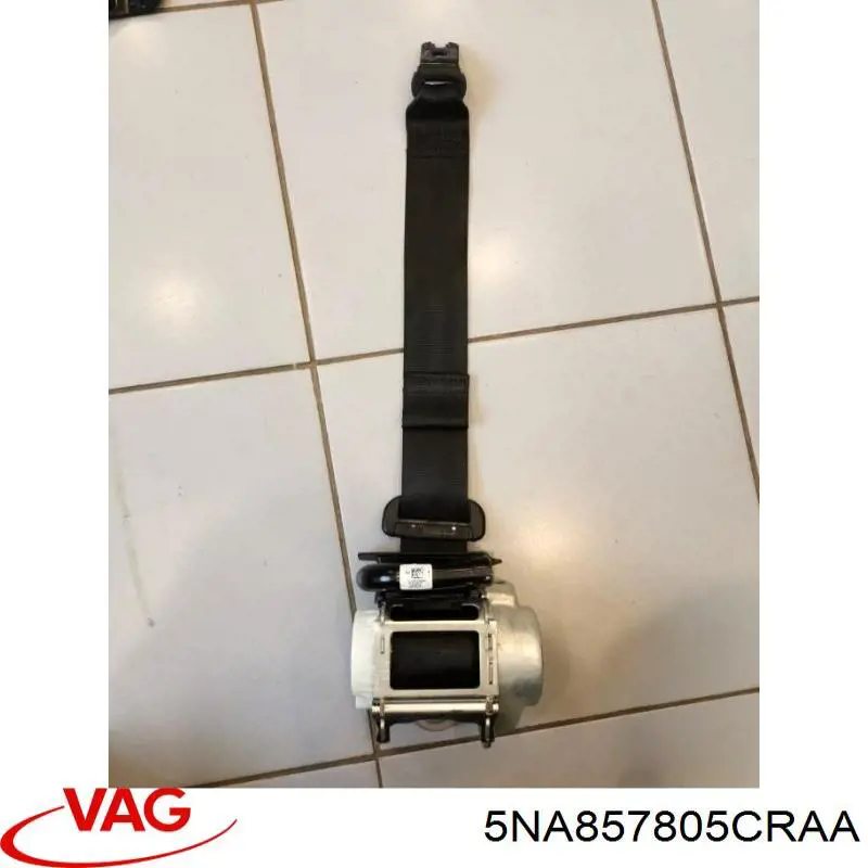 5NA857805DRAA VAG Ремень безопасности задний левый