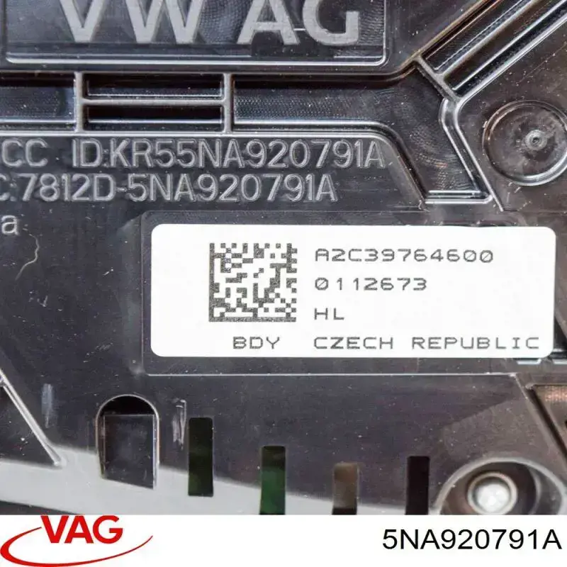 Купить 5NA920791A VAG Панель приборов