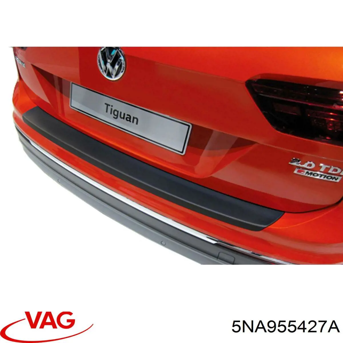 Задняя щетка VAG 5NA955427A