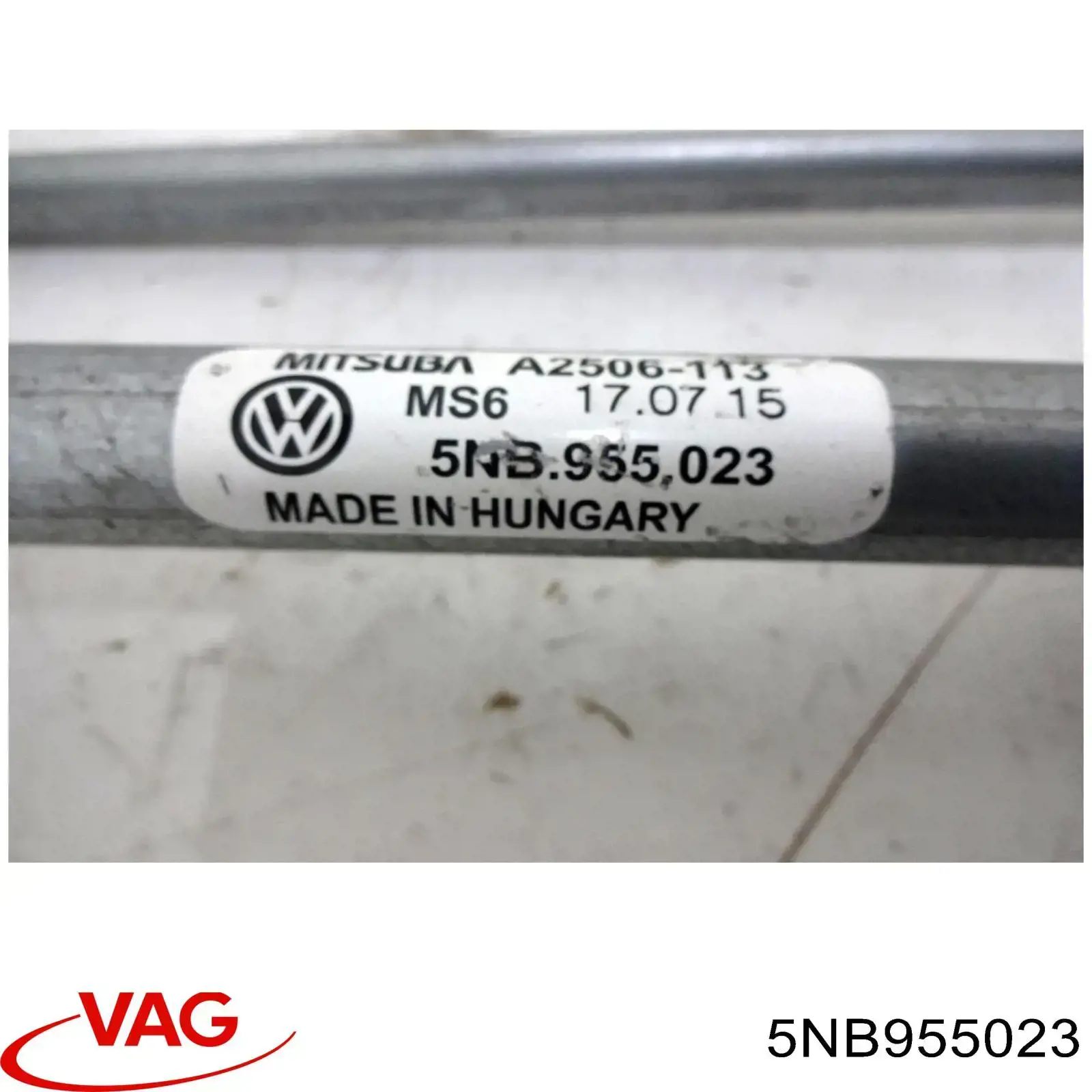 Купить 5NB955023 VAG Трапеция дворников