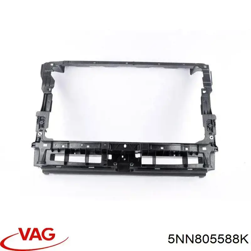 Suporte do radiador montado (painel de montagem de fixação das luzes) Volkswagen Tiguan Allspace  BW2, BJ2