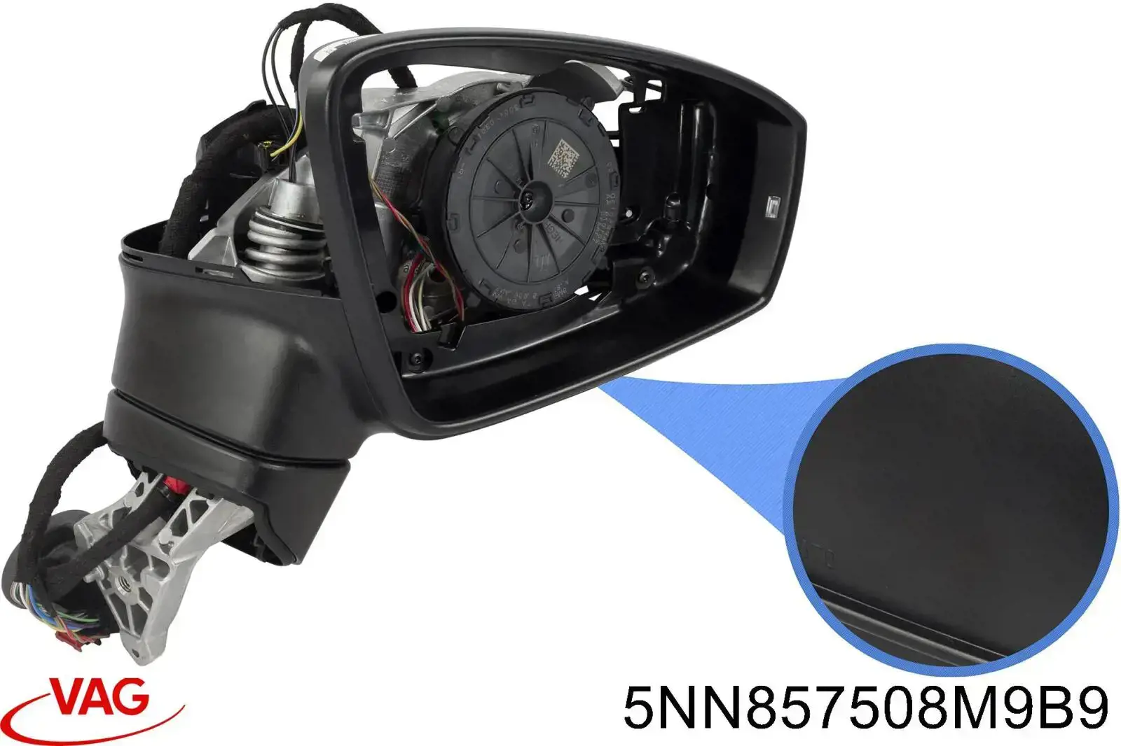 Наружное зеркало правое VAG 5NN857508M цена, от 240.72 USD