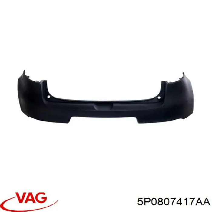 Бампер задний VAG 5P0807417AA
