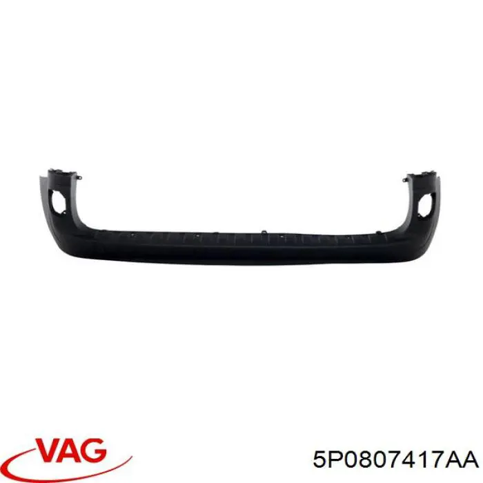 Задний бампер 5P0807417AA VAG