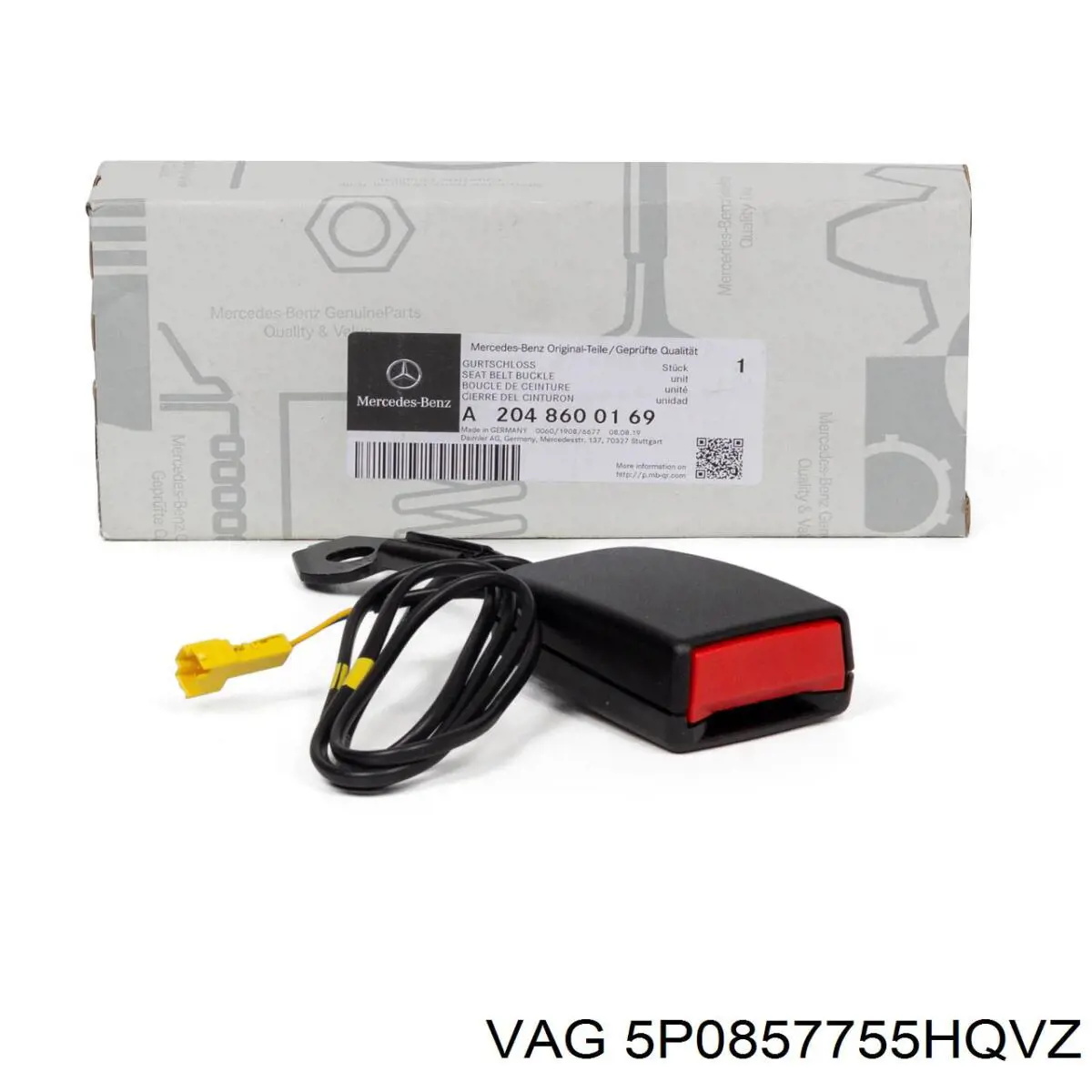 Ремень безопасности передний левый VAG 5P0857755HQVZ