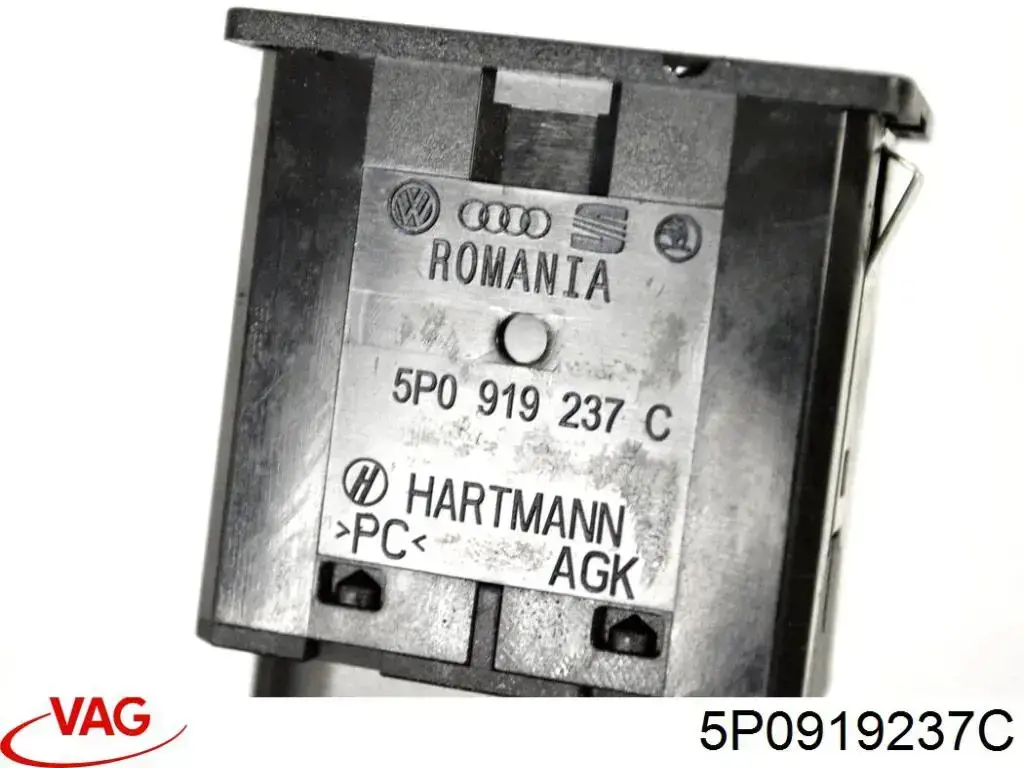 5P0919237C VAG Interruptor llave desactivacio del airbag en el lado del acompañante original y equivalente