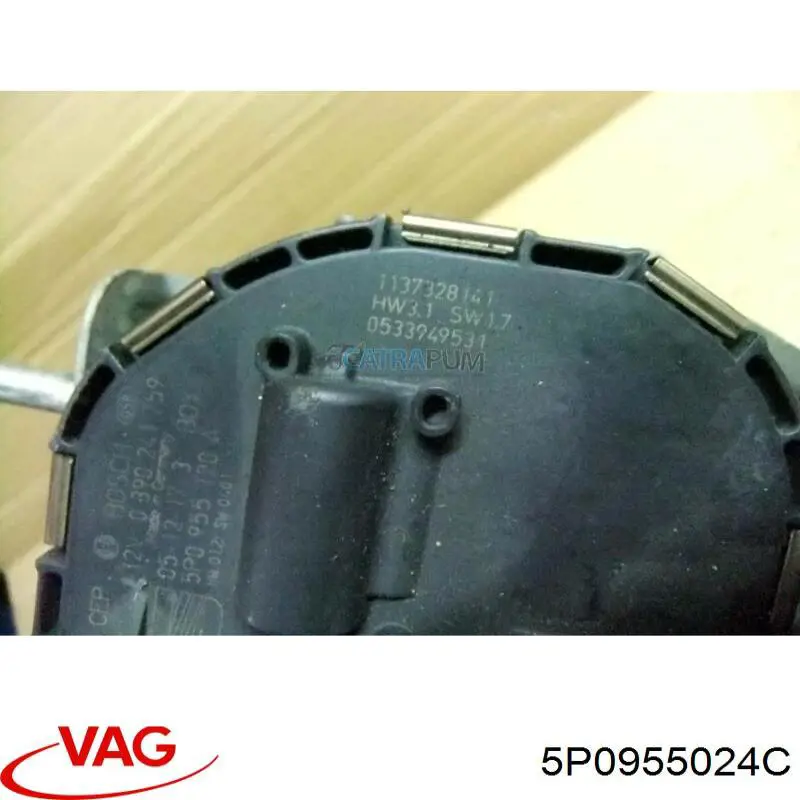 Купить 5P0955024C VAG Мотор стеклоочестителя