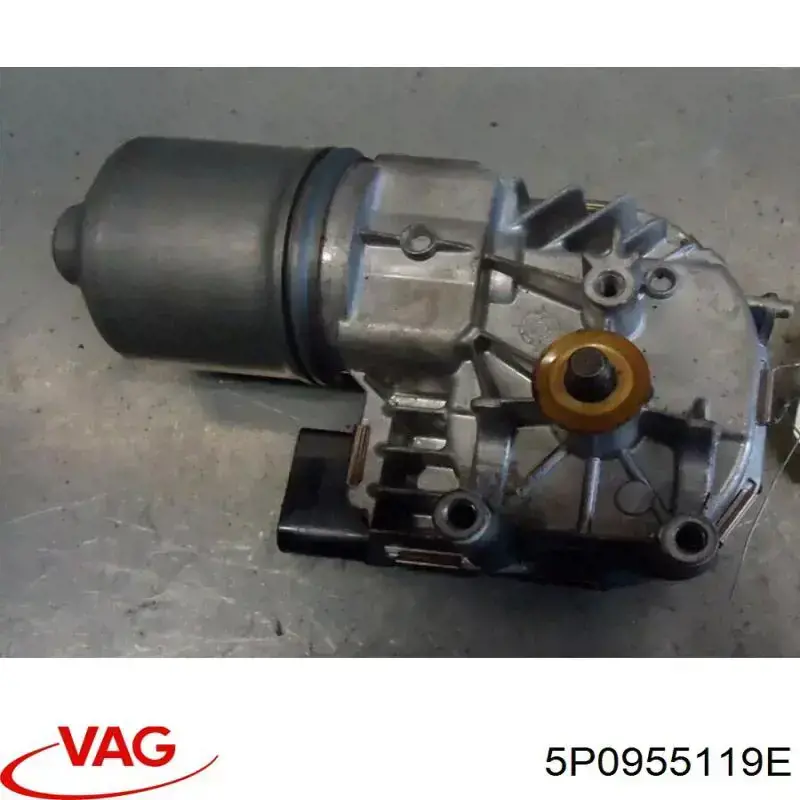 5P0955119E VAG motor de limpador pára-brisas do pára-brisas