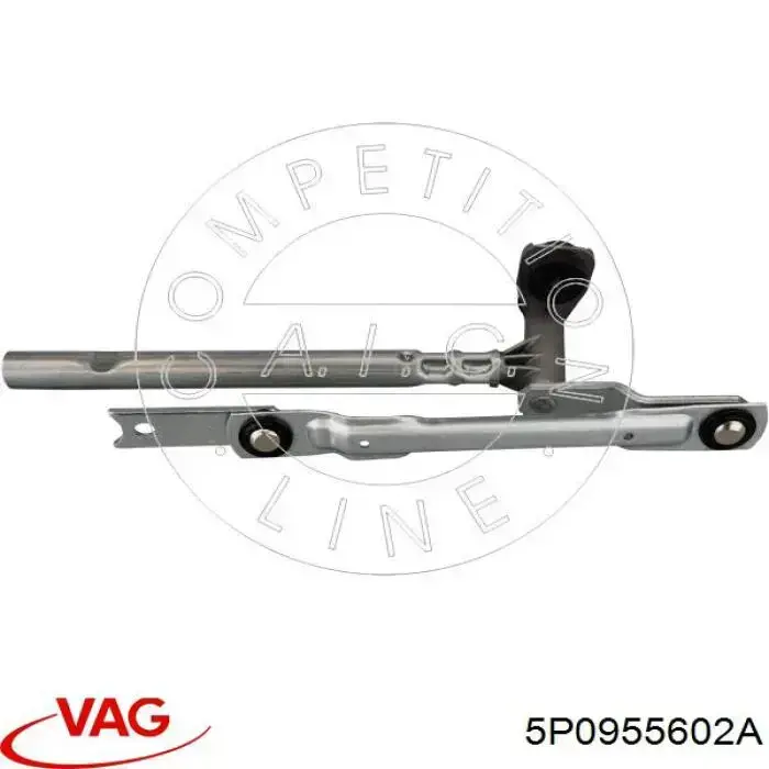 Купить 5P0955602A VAG Трапеция стеклоочистителя правая