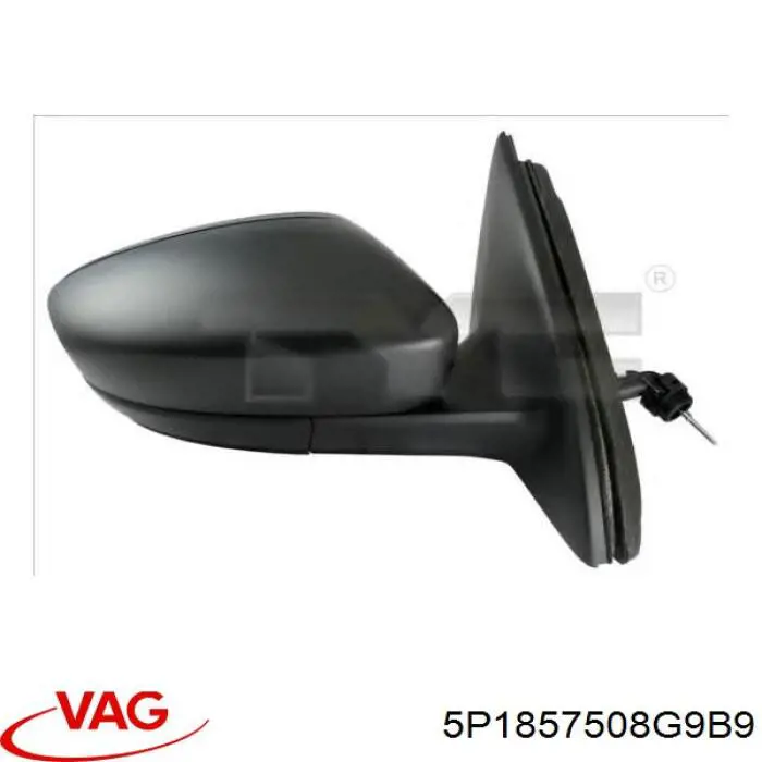 5P1857508G9B9 VAG Зеркало заднего вида правое