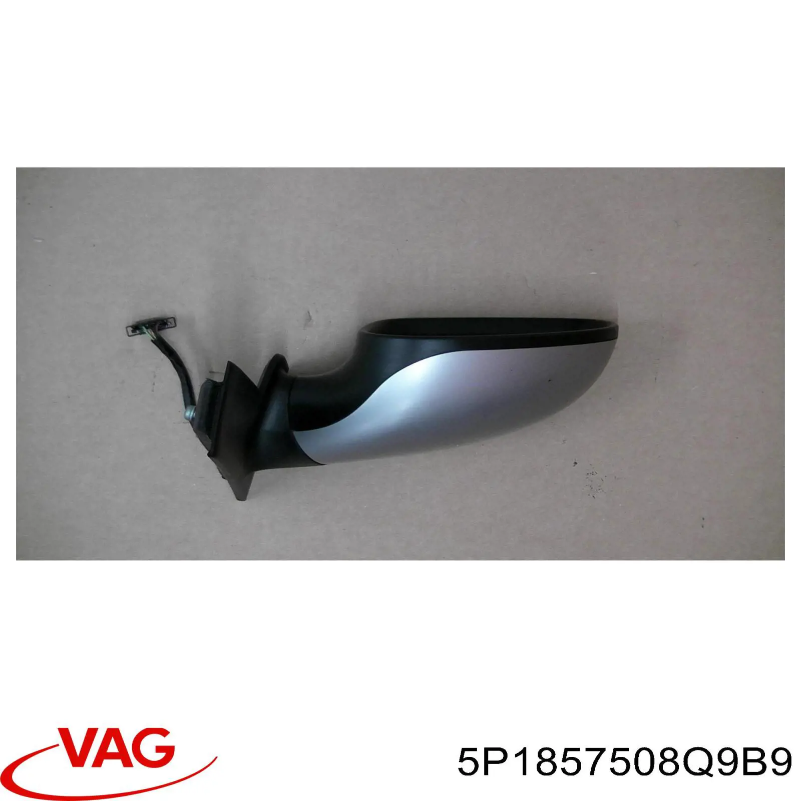 Купить 5P1857508Q9B9 VAG Боковое зеркало заднего вида правое