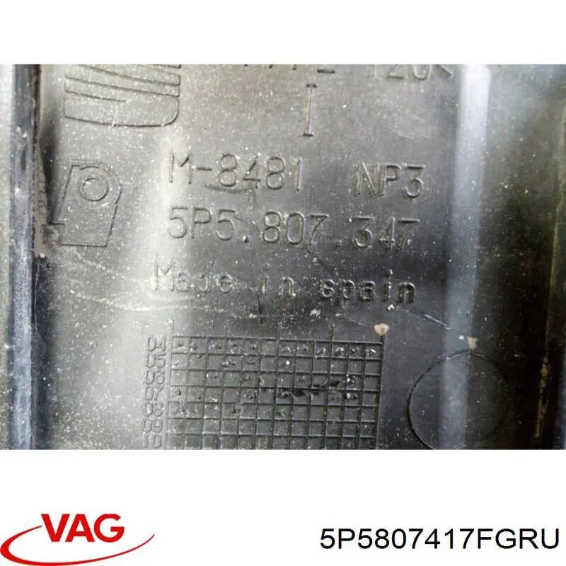 Бампер задний VAG 5P5807417F цена, от 120.36 USD