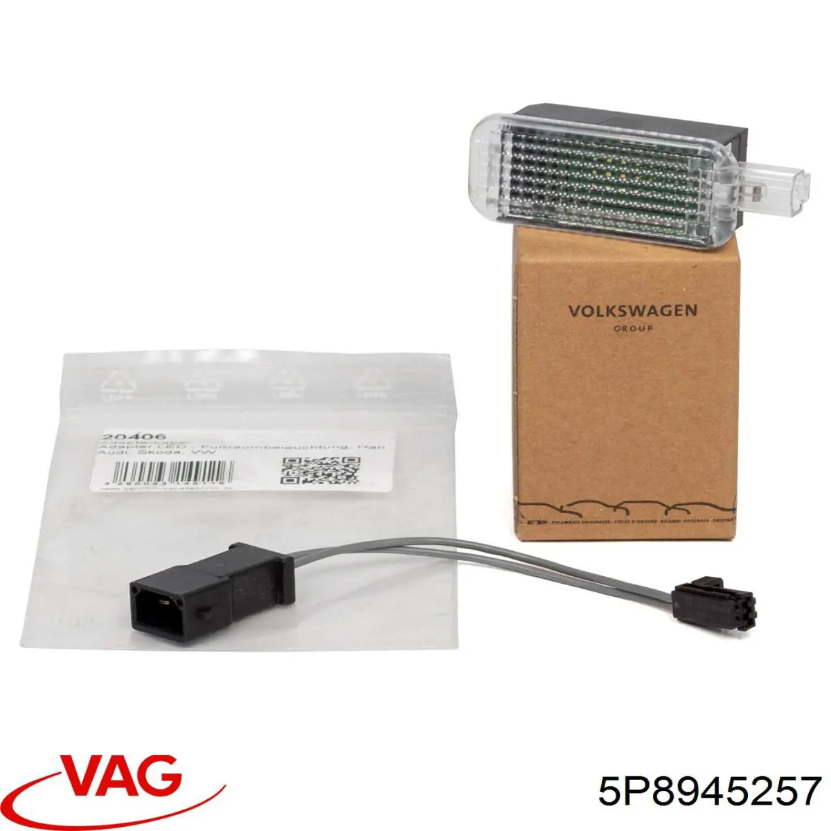 Купить 5P8945257 VAG Плата заднего фонаря контактная
