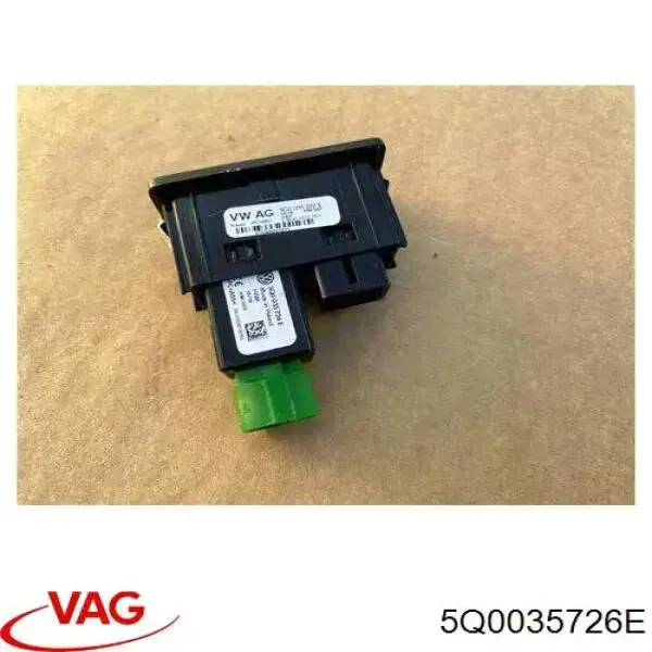 5Q0035726E VAG dispositivo de carregamento usb