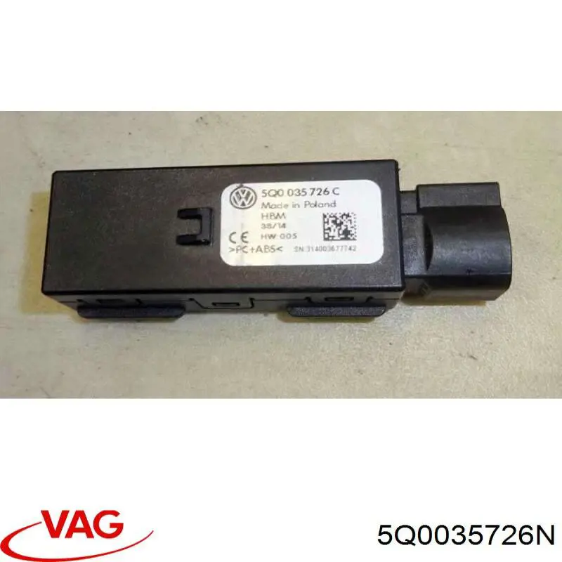  VAG 5Q0035726N цена, от 11.29 USD