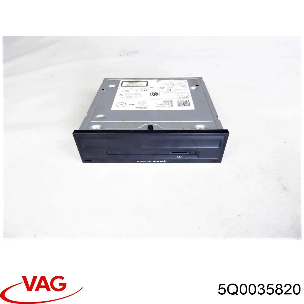 5Q0035820 VAG Блок управления мультимедийный