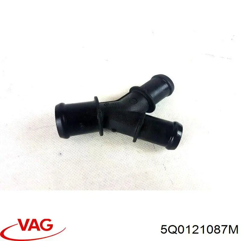 Фланец системы охлаждения VAG 5Q0121087M цена, от 6.49 USD