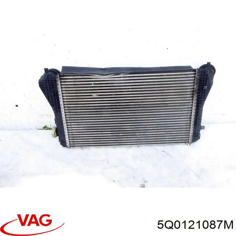 Фланец системы охлаждения 5Q0121087M VAG