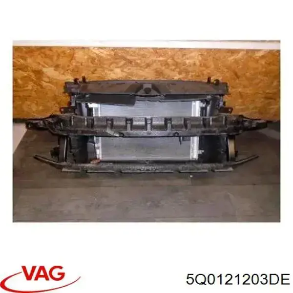 Купить 5Q0121203DE VAG Диффузор вентилятора в сборе с мотором и крыльчаткой