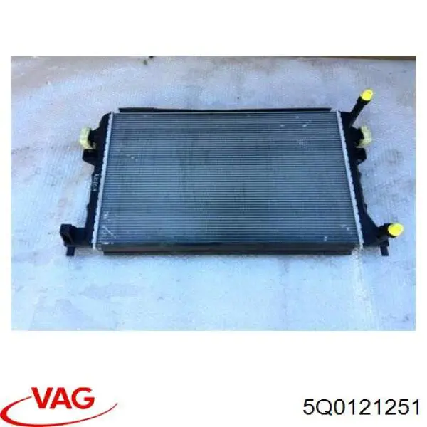 Купить 5Q0121251 VAG Радиатор водяной