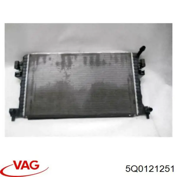 5Q0121251 VAG Радиатор основной