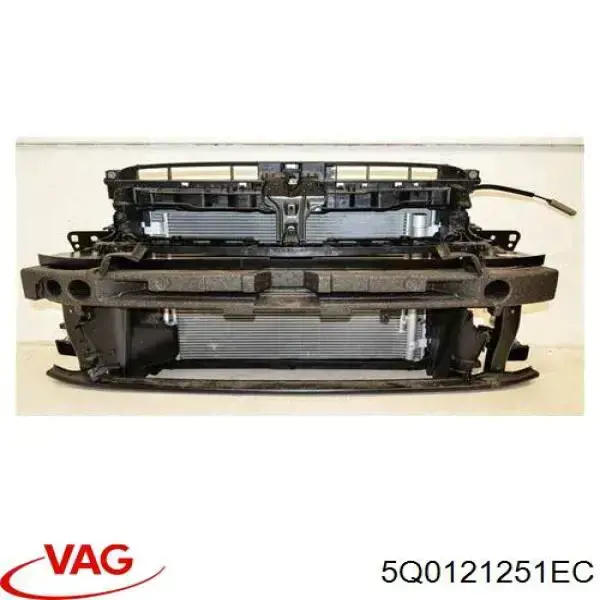 5Q0121251EC VAG радиатор