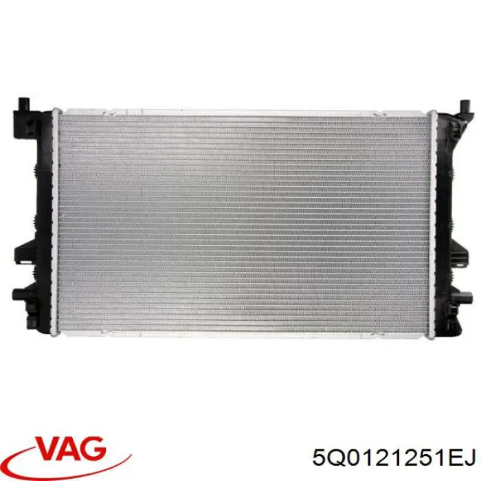 Радиатор охлаждения двигателя дополнительный VAG 5Q0121251EJ цена, от 70.54 USD