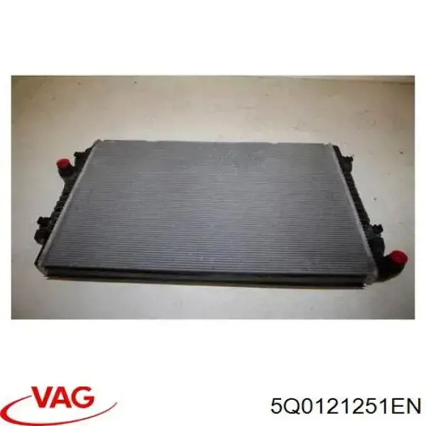 Радиатор охлаждения двигателя VAG 5Q0121251EN цена, от 221.78 USD