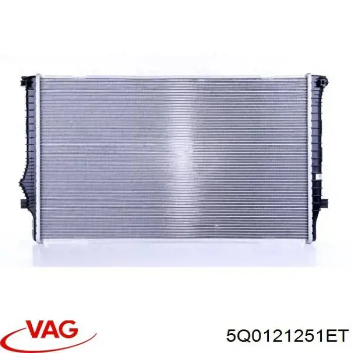 Радиатор охлаждения двигателя VAG 5Q0121251ET цена, от 85.57 USD