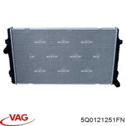 Радиатор 5Q0121251FN VAG