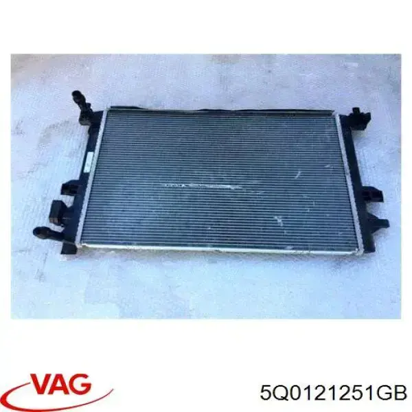 Радиатор охлаждения двигателя дополнительный VAG 5Q0121251GB цена, от 63.35 USD