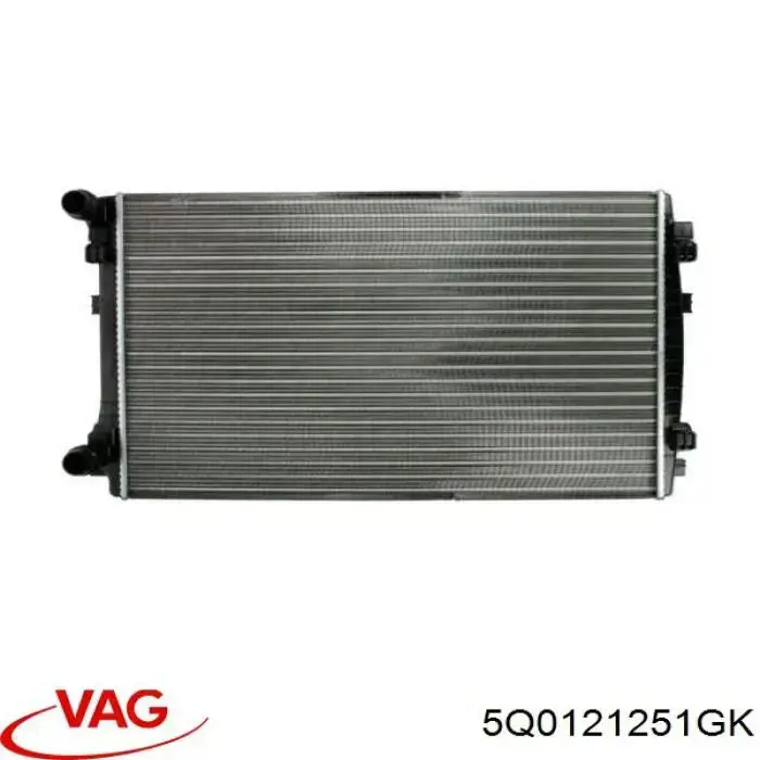 5Q0121251GK VAG радиатор