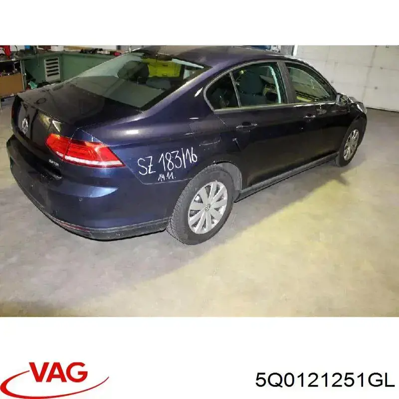 Купить 5Q0121251GL VAG Радиатор водяной