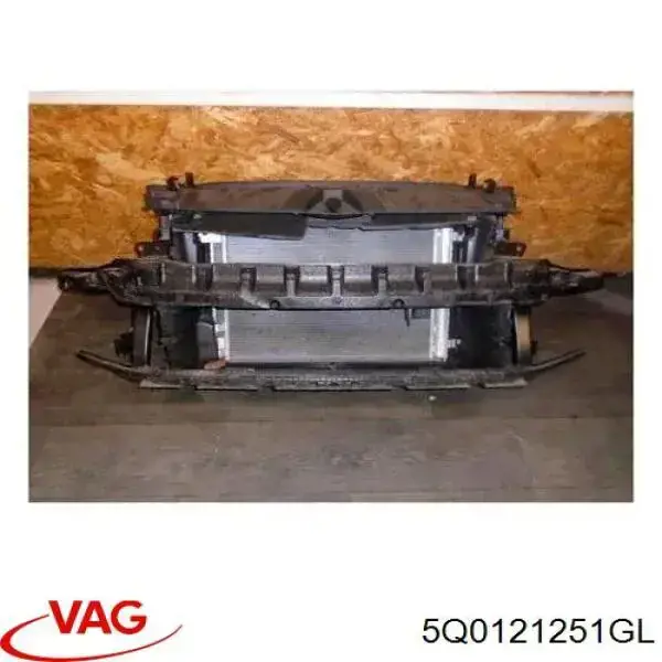5Q0121251GL VAG radiador de esfriamento de motor