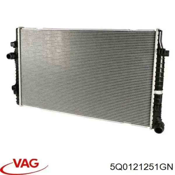 5Q0121251GN VAG радиатор