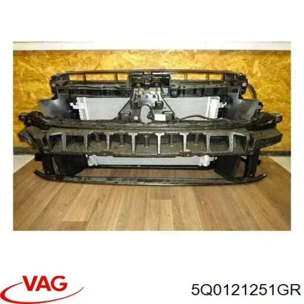 5Q0121251GR VAG radiador de esfriamento de motor