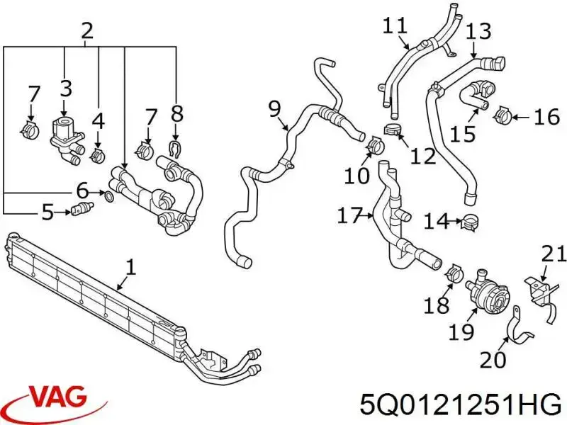 5Q0121251HG VAG 