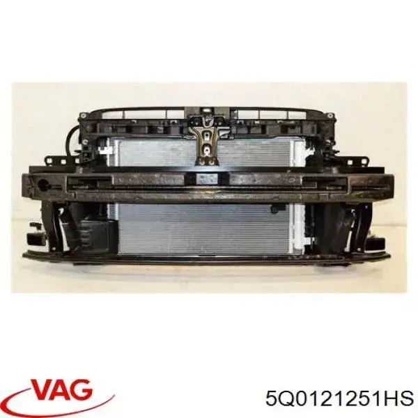 5Q0121251HS VAG radiador de esfriamento de motor adicional